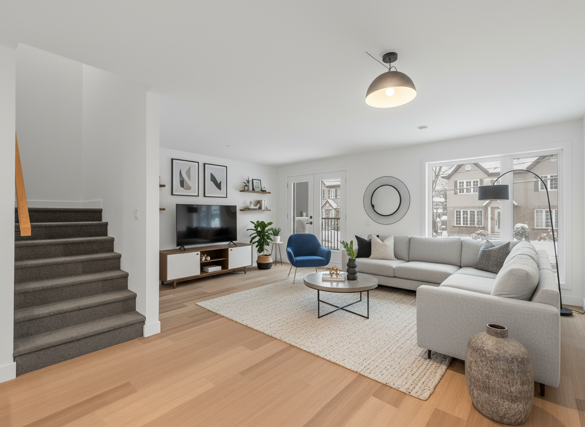 Appart 3 ( 5 et demi)-12 amenagé