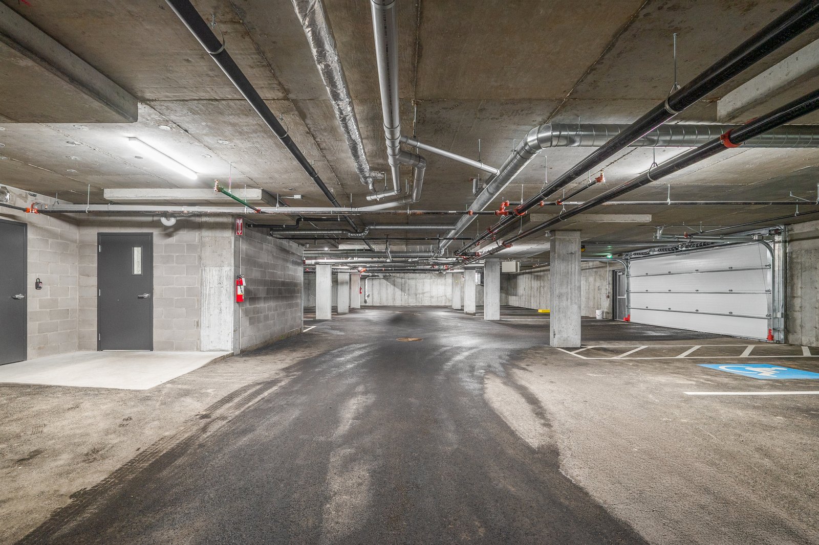 Immeuble-parking interne